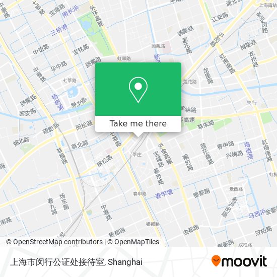 上海市闵行公证处接待室 map