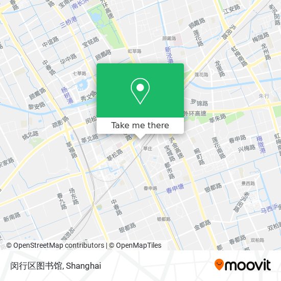 闵行区图书馆 map