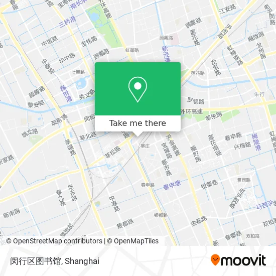 闵行区图书馆 map