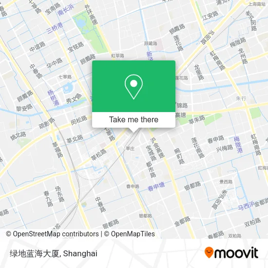 绿地蓝海大厦 map
