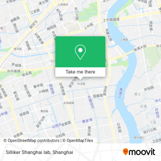 Silliker Shanghai lab map