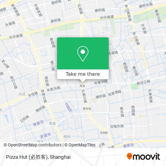 Pizza Hut (必胜客) map