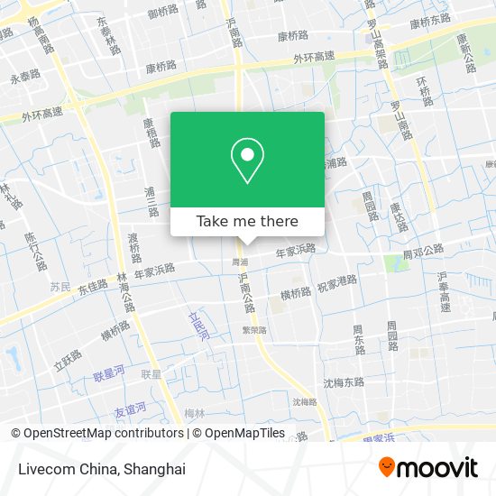 Livecom China map