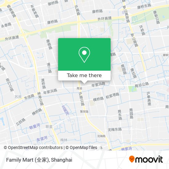 Family Mart (全家) map