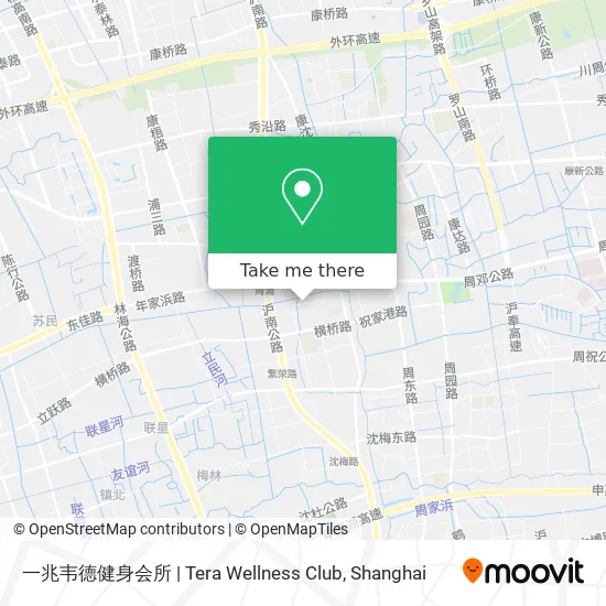 一兆韦德健身会所 | Tera Wellness Club map