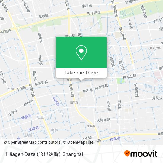 Häagen-Dazs (哈根达斯) map