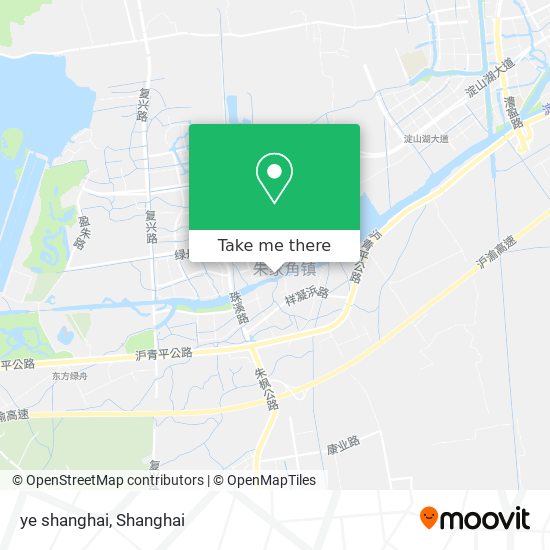 ye shanghai map