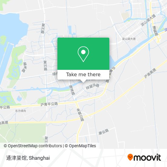 通津菜馆 map