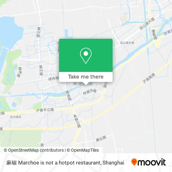 麻椒 Marchoe is not a hotpot restaurant map