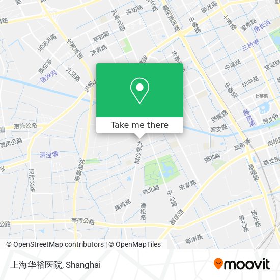 上海华裕医院 map
