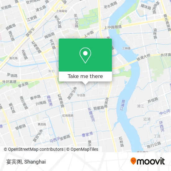 宴宾阁 map