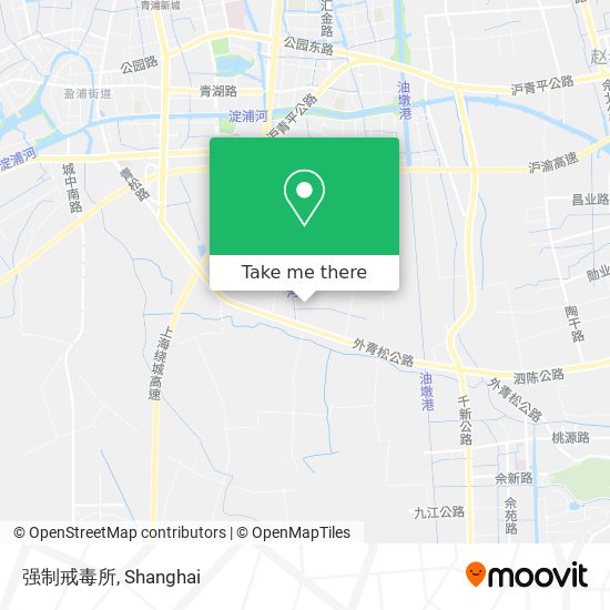 强制戒毒所 map