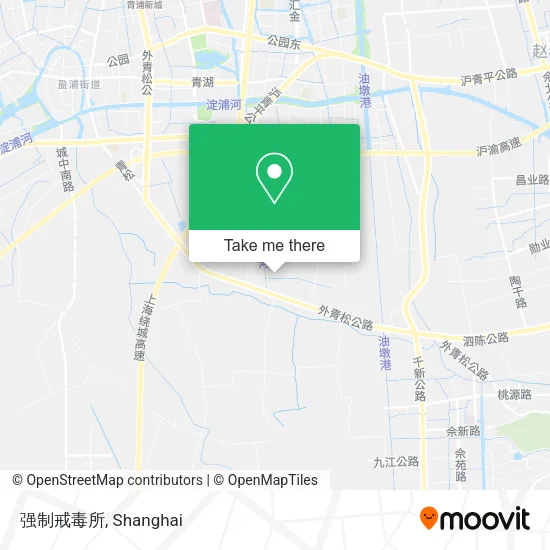 强制戒毒所 map