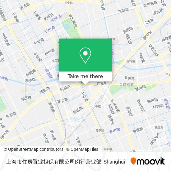 上海市住房置业担保有限公司闵行营业部 map