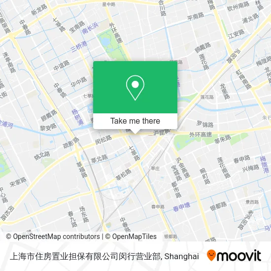 上海市住房置业担保有限公司闵行营业部 map