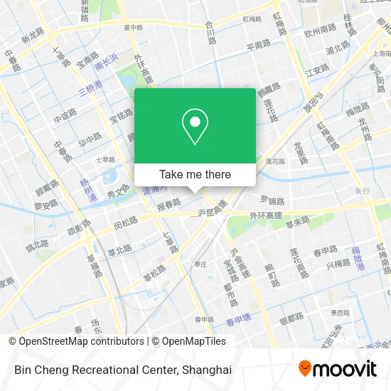 Bin Cheng Recreational Center map