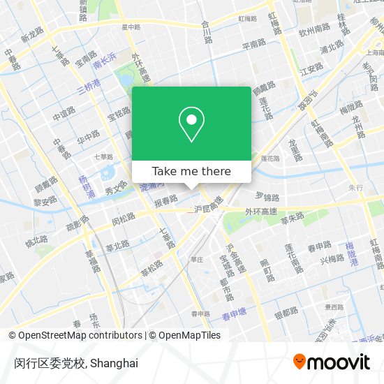 闵行区委党校 map
