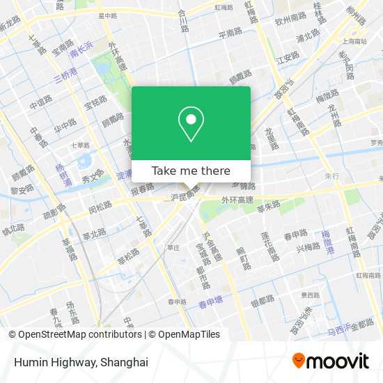 Humin Highway map