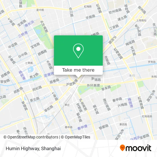 Humin Highway map