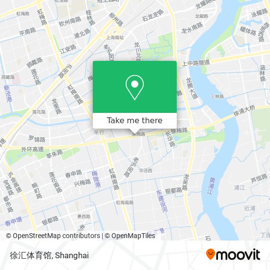 徐汇体育馆 map