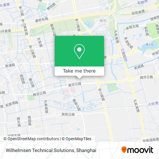 Wilhelmsen Technical Solutions map