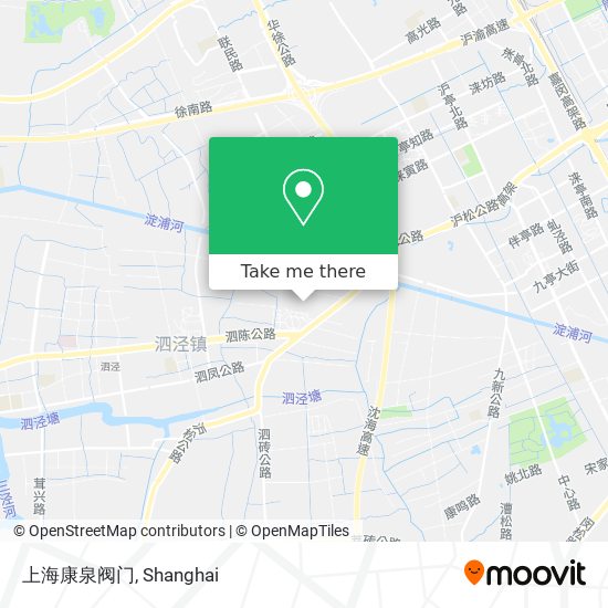 上海康泉阀门 map