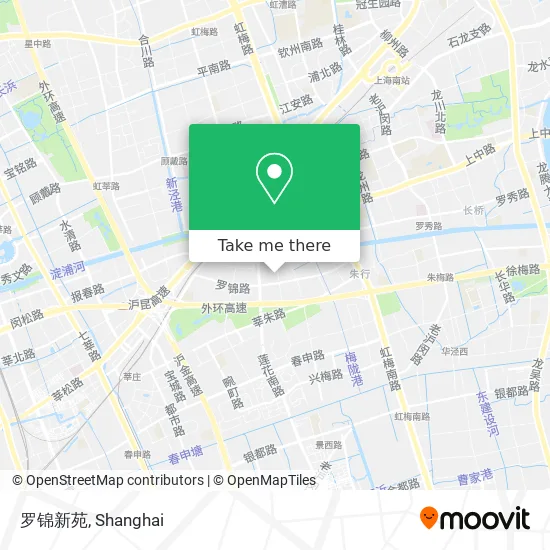 罗锦新苑 map