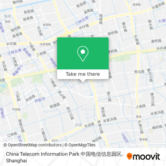 China Telecom Information Park 中国电信信息园区 map