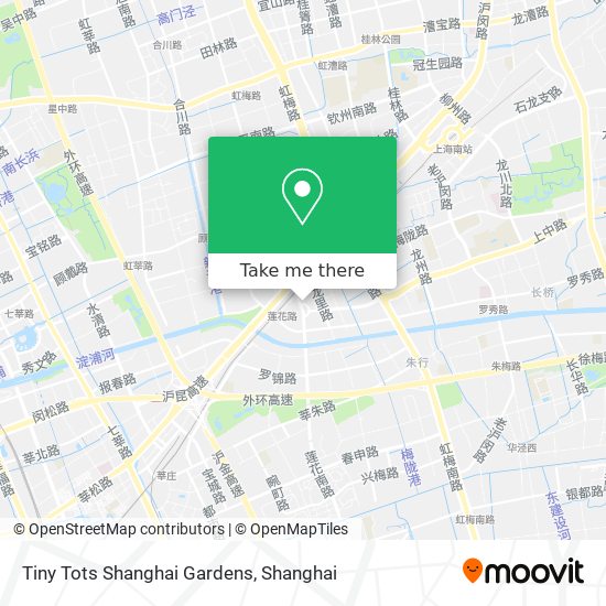 Tiny Tots Shanghai Gardens map