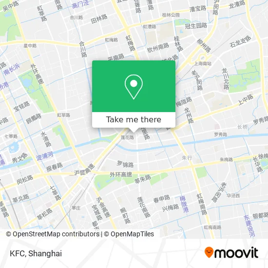 KFC map