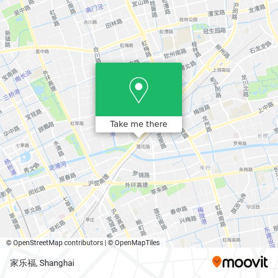 家乐福 map