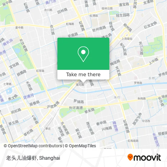 老头儿油爆虾 map