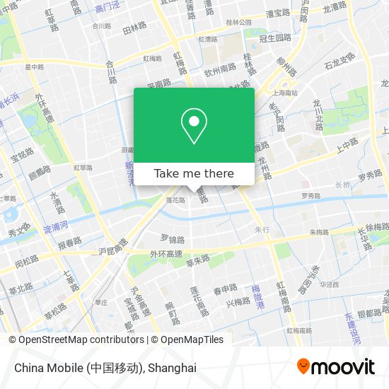 China Mobile (中国移动) map