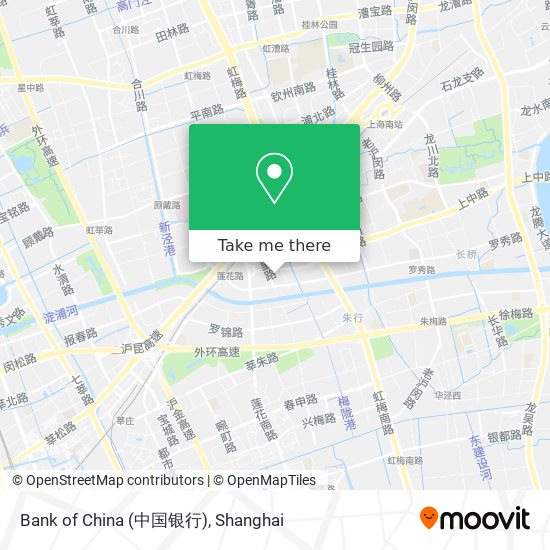 Bank of China (中国银行) map