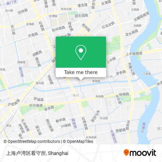 上海卢湾区看守所 map