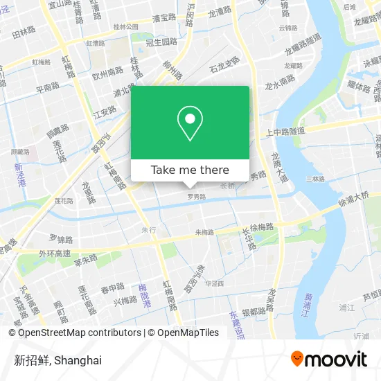 新招鲜 map
