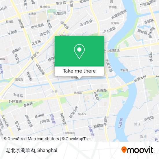 老北京涮羊肉 map
