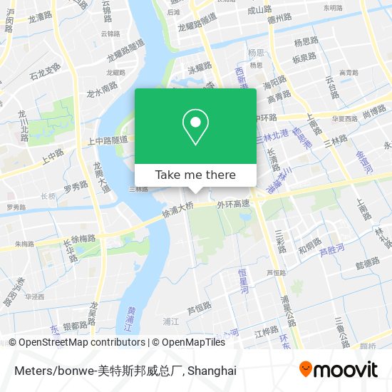 Meters/bonwe-美特斯邦威总厂 map