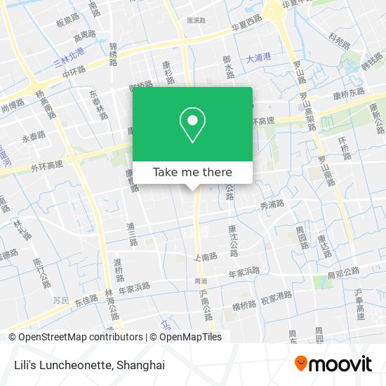 Lili's Luncheonette map
