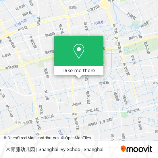 常青藤幼儿园 | Shanghai Ivy School map