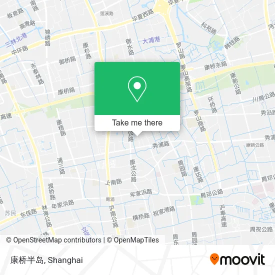 康桥半岛 map