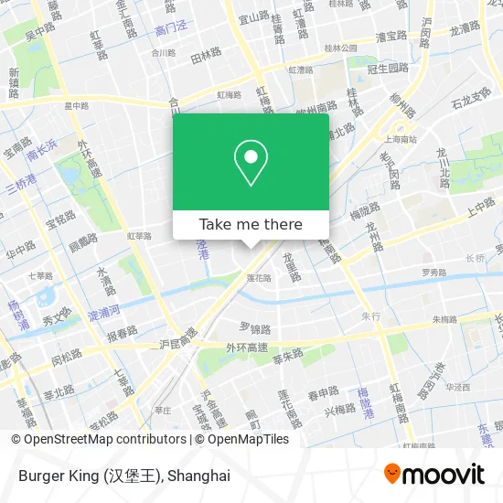 Burger King (汉堡王) map