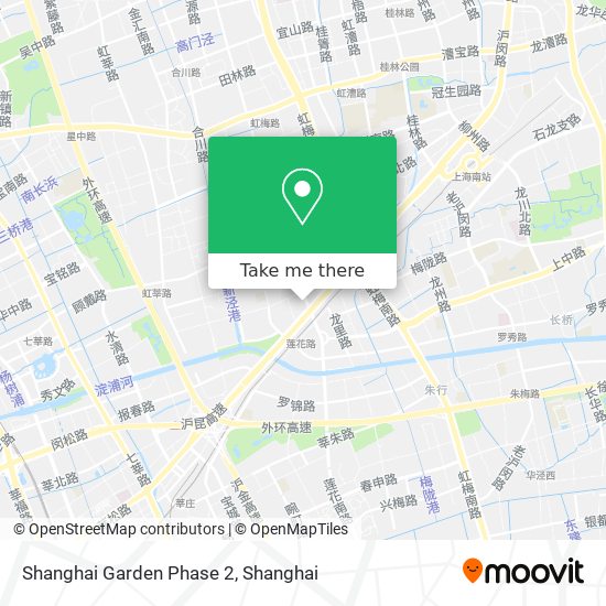 Shanghai Garden Phase 2 map