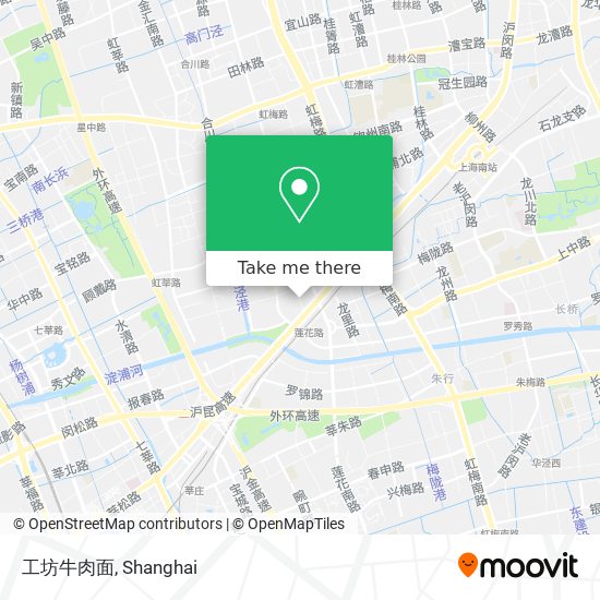工坊牛肉面 map