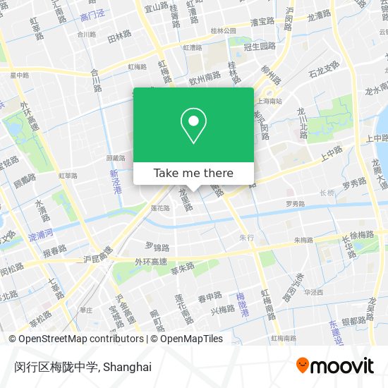闵行区梅陇中学 map