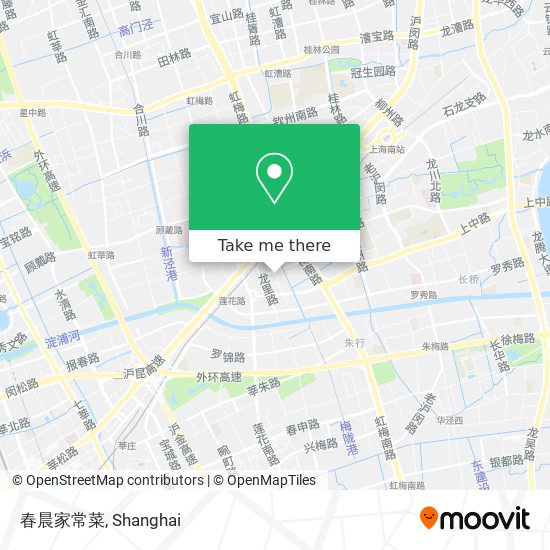 春晨家常菜 map