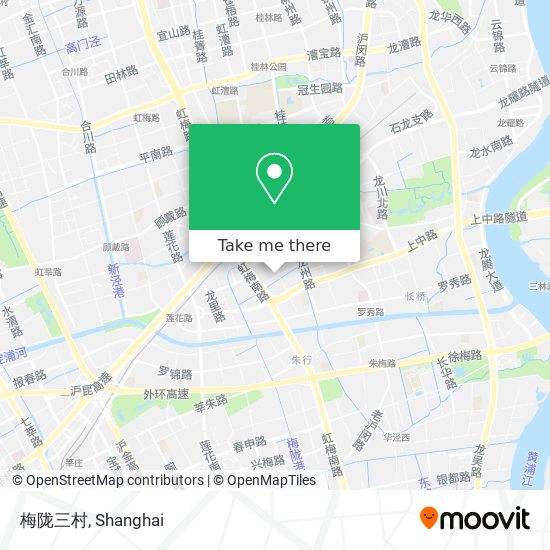 梅陇三村 map
