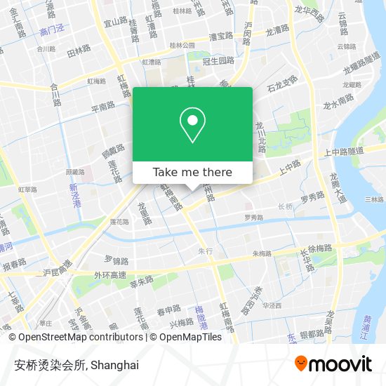 安桥烫染会所 map