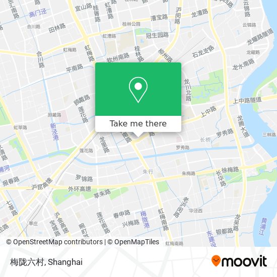 梅陇六村 map
