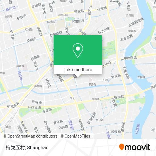 梅陇五村 map